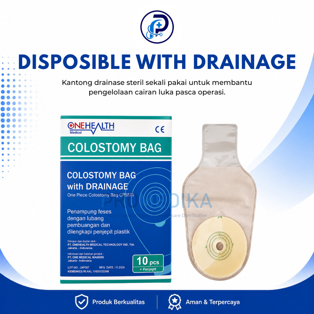 DISPOSABLE WITH DRAINAGE