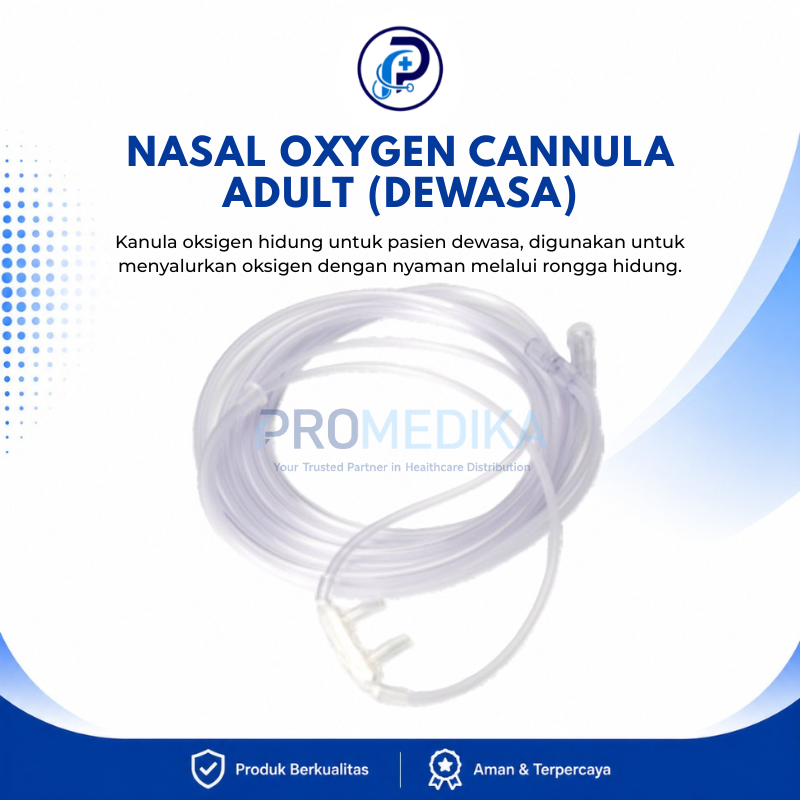 NASAL OXYGEN CANNULA ADULT (DEWASA)