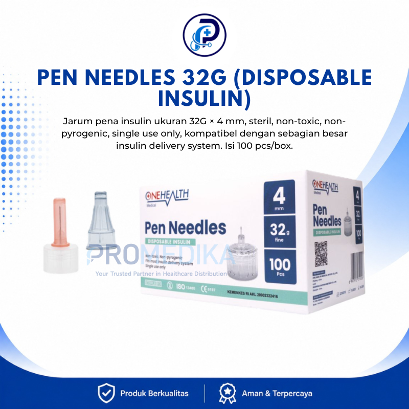 PEN NEEDLES 32G (Disposable Insulin)