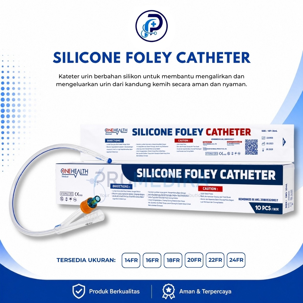 SILICONE FOLEY CATHETER