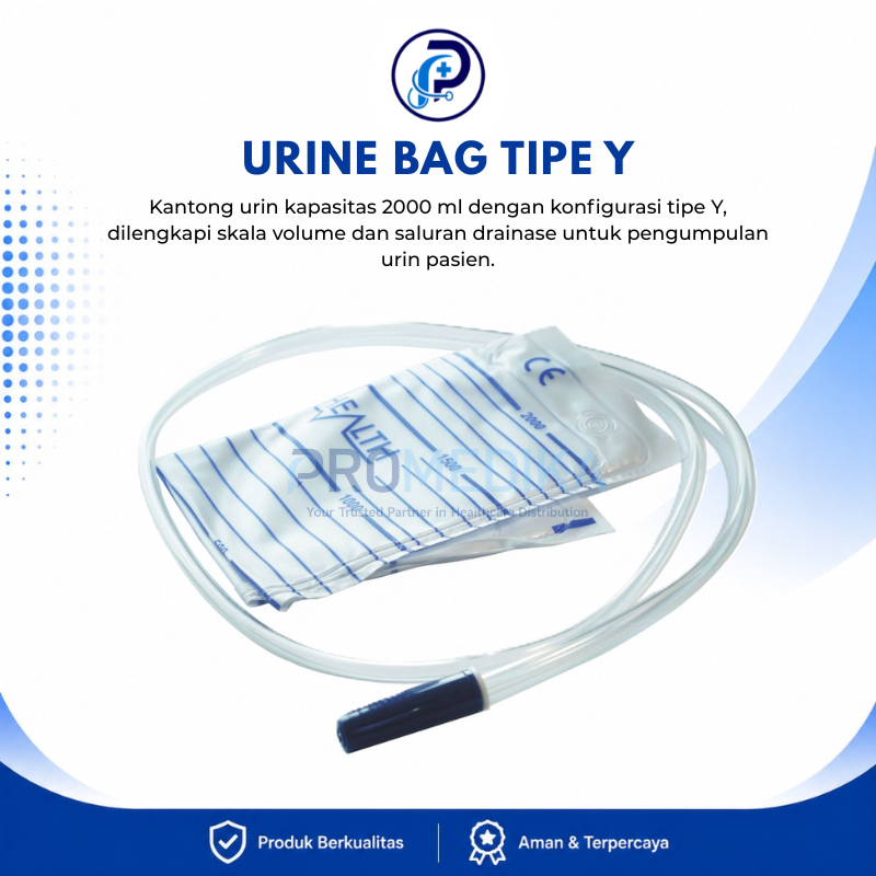 URINE BAG TIPE Y