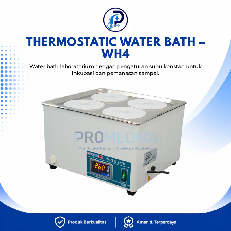 THERMOSTATIC WATER BATH – WH4