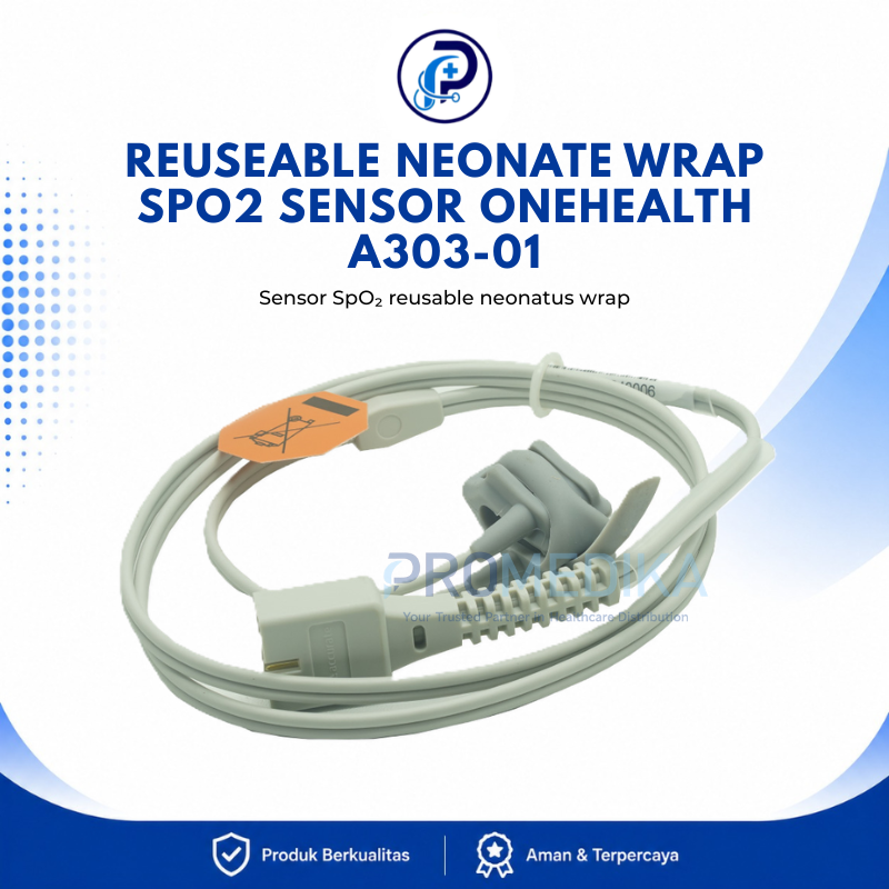 Reuseable Neonate Wrap SpO2 Sensor OneHealth A303-01