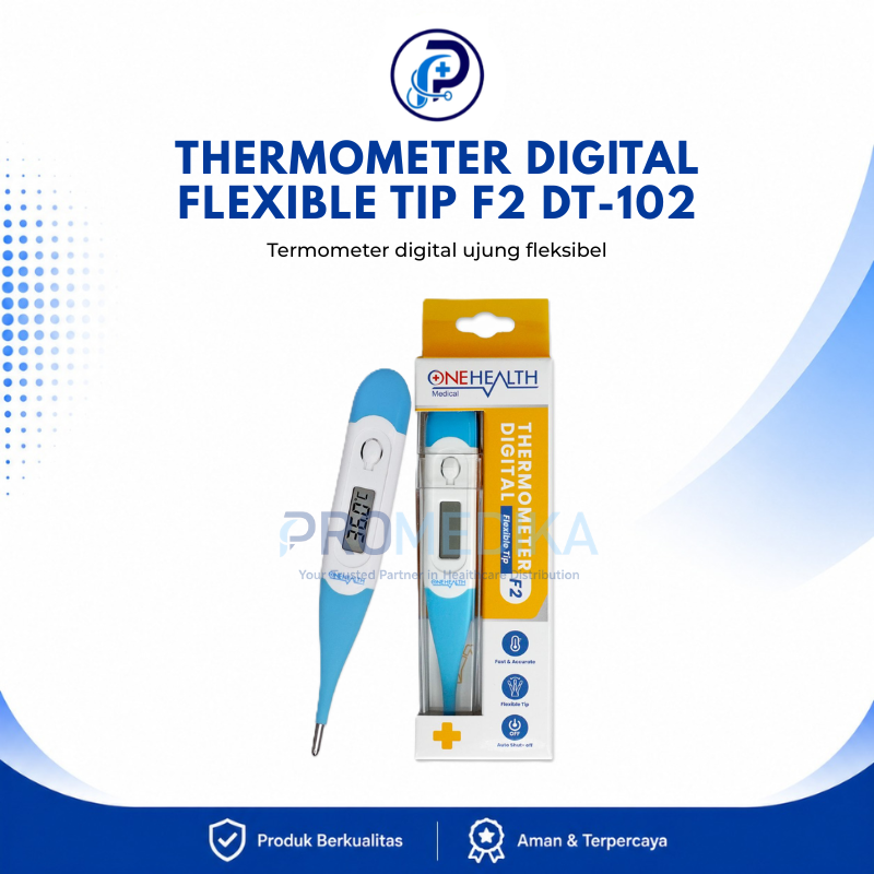 Thermometer Digital Flexible Tip F2 DT-102