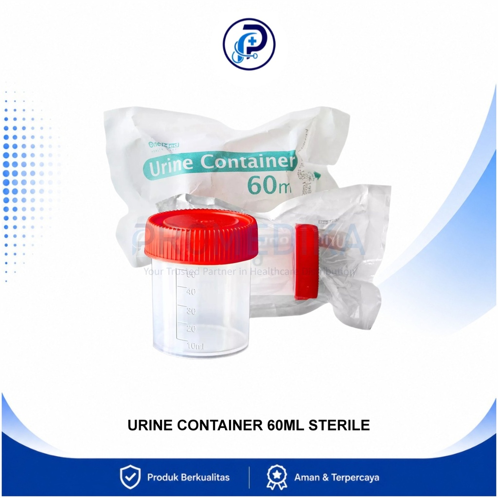 Urine Container Steril OneMed 60ml