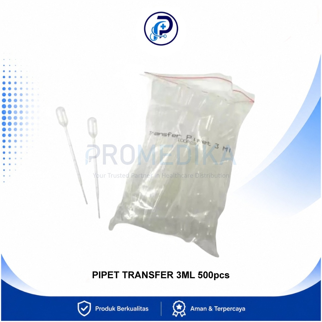 Pipet Transfer Plastik 3ml Bag500s