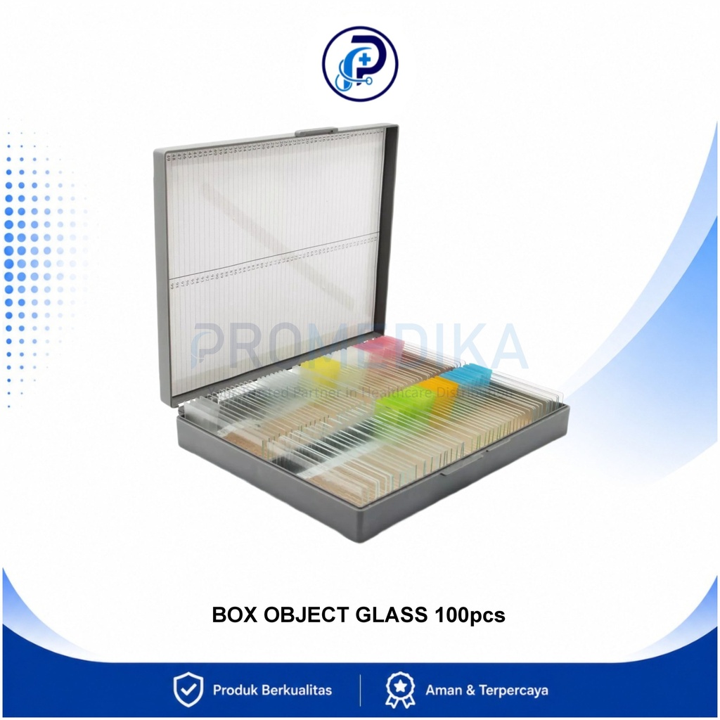 Box Object Glass Grey Isi 100 OneMed