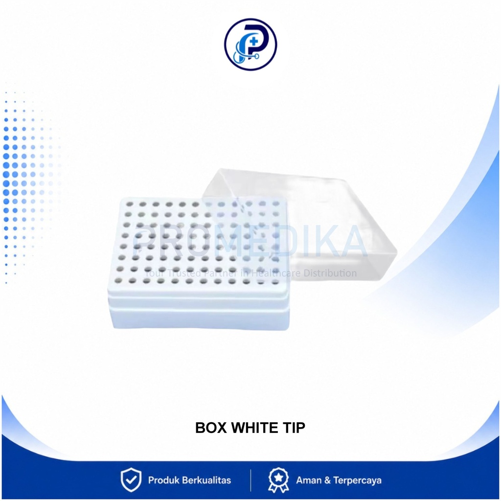 Box White Tips OneLab