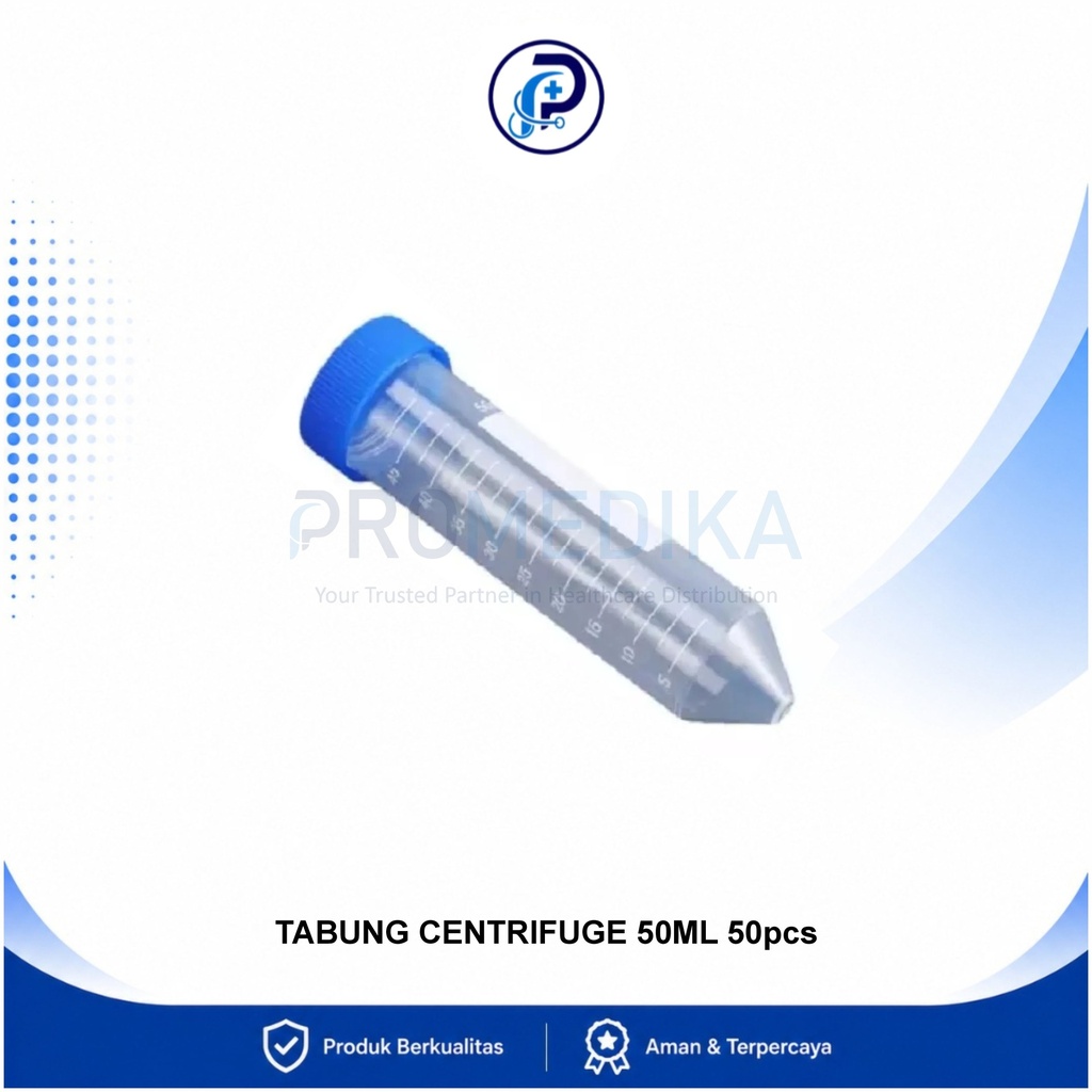 Tabung Centrifuge OneMed 50 ml Bag Isi 50 pcs