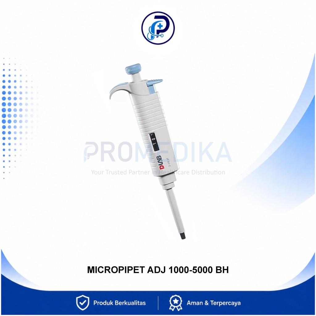 Micropipet ADJ 1000–5000