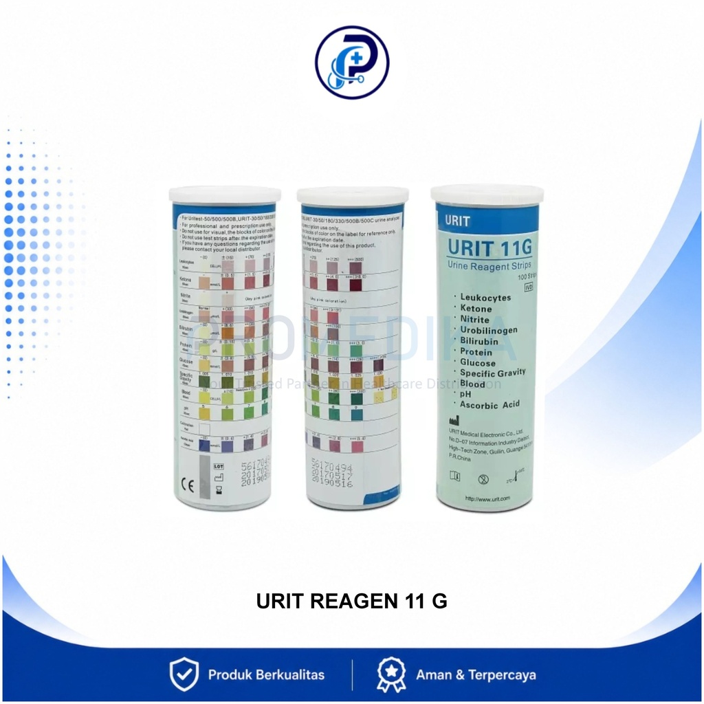 Urine Reagent Strip URIT 11G