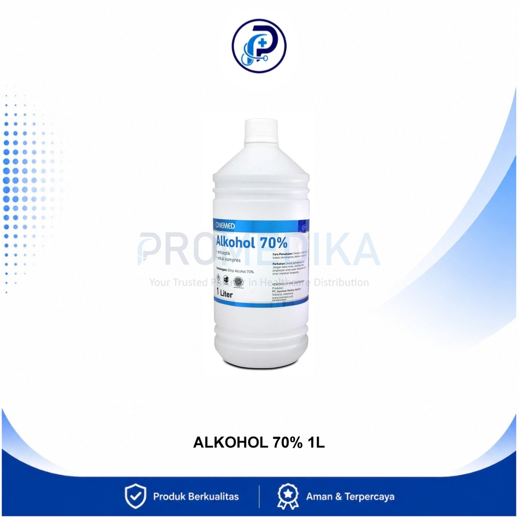 Alkohol 70 Persen OneMed 1Liter