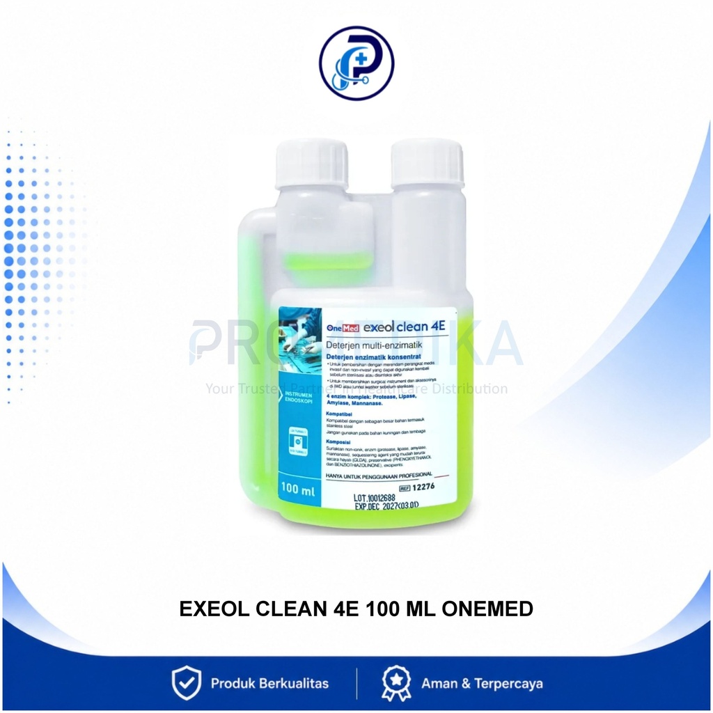 OneMed Exeol Clean 4E 100 ml Deterjen Multi Enzimatik