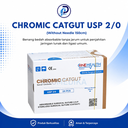 [OH-BMHP-00011] CHROMIC CAT GUT USP 2/0 (WITHOUT NEEDLE 150 CM)