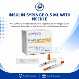 [OH-BMHP-00048] INSULIN SYRINGE 0.5 ML WITH NEEDLE