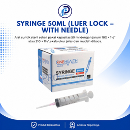 [OH-BMHP-00093] SYRINGE 50ML (LUER LOCK – WITH NEEDLE)