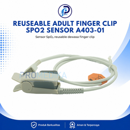 [OH-DPM-00101] Reuseable Adult Finger Clip SpO2 Sensor A403-01