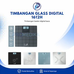 [OH-DPM-00124] Timbangan Glass Digital 1612H