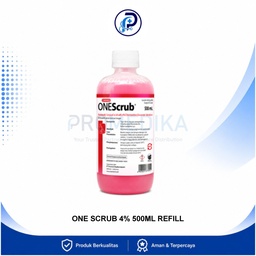 [OM-FM-00005] One Scrub 4 Persen Hand Scrubs Refill 500ml OneMed