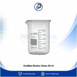 [OM-DPM-00002] OneMed Beaker Glass 50 ml Gelas Piala