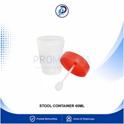 [OM-BMHP-00011] Stool Container 60ml OneMed