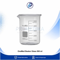 [OM-DPM-00018] OneMed Beaker Glass 500 ml Gelas Piala