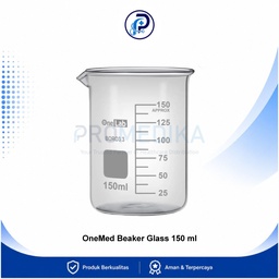 [OM-DPM-00019] OneMed Beaker Glass 150 ml Gelas Piala