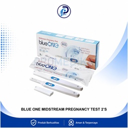[OM-BMHP-00024] Tes Hamil Blue One Midstream OneMed Box Isi 2pcs