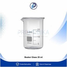 [OM-DPM-00031] OneMed Beaker Glass 25 ml Gelas Piala