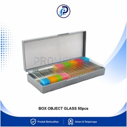 [OM-DPM-00042] Box Object Glass Grey Isi 50 OneMed