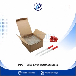 [OM-DPM-00048] Pipet Tetes Kaca Panjang Box 50s