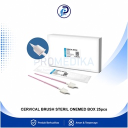 [OM-BMHP-00044] Cervical Brush Sterile OneMed Box Isi 25 pcs