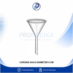 [OM-DPM-00054] OneMed Corong Kaca Diameter 6 cm Funnel Glass
