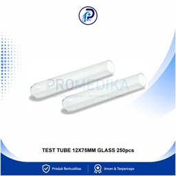 [OM-DPM-00065] Tabung Khan Test Tube Glass 12 × 75 mm Box 250