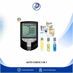 [OM-DPM-00068] Alat Cek Gula Darah Asam Urat Kolesterol AutoCheck 3 in 1
