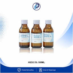 [OM-FM-00022] H2O2 Hydrogen Peroxide 3% OneMed 100 ml